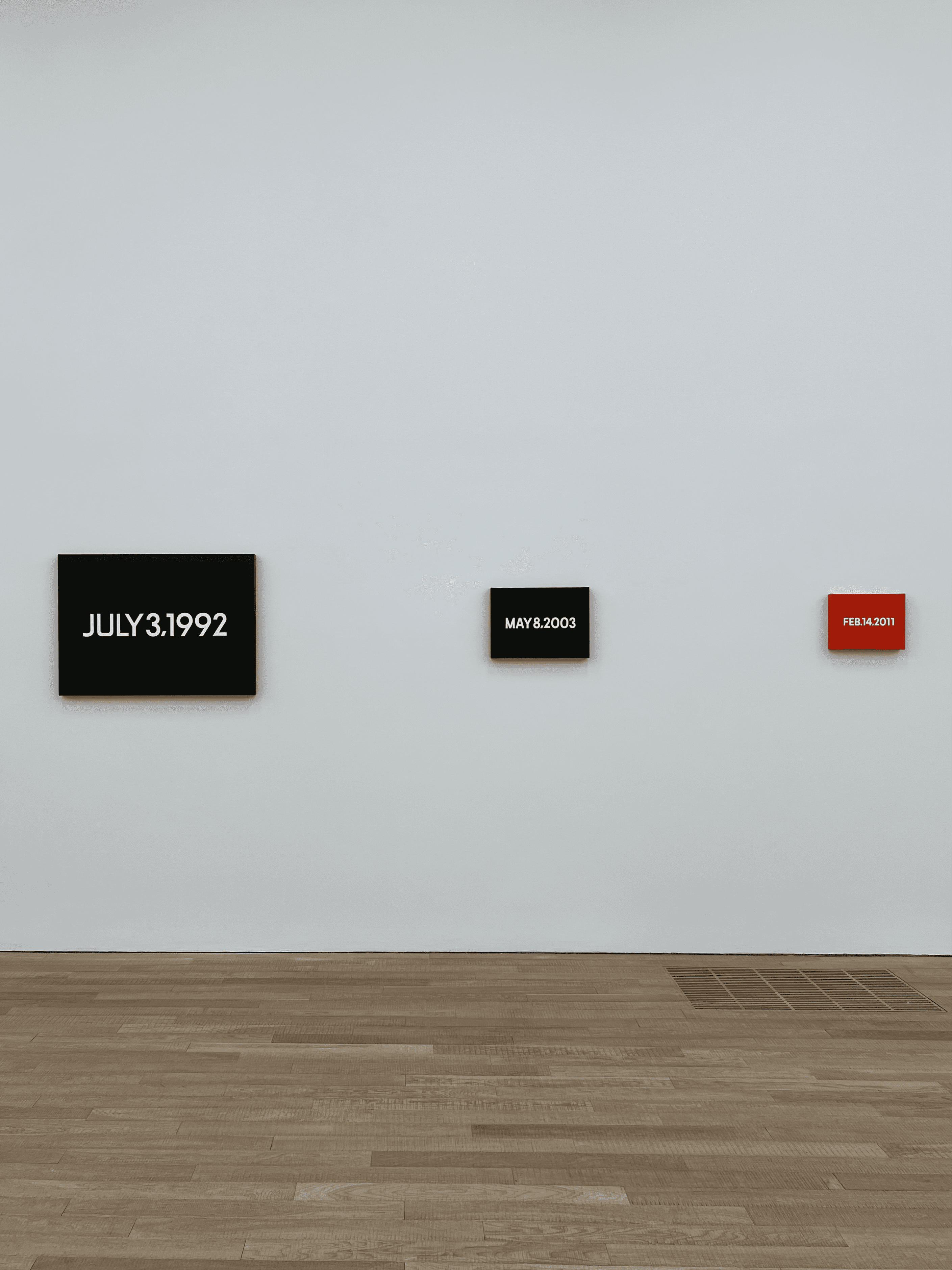 Counting Days, Living Time | The Date Paintings of On Kawara